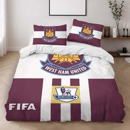West Ham United Football Club 101 Duvet Cover - West Ham United Bedding Set 2