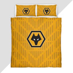 Wolverhampton Wanderers Football Club 02 Duvet Cover - Wolverhampton Wanderers Bedding Set