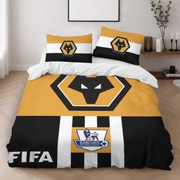 Wolverhampton Football Club 101 Duvet Cover - Wolverhampton Wanderers Bedding Set 2