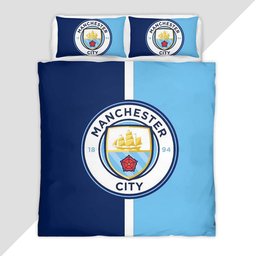 Manchester City 1894 Football Club 101 Duvet Cover - Manchester City Bedding Set