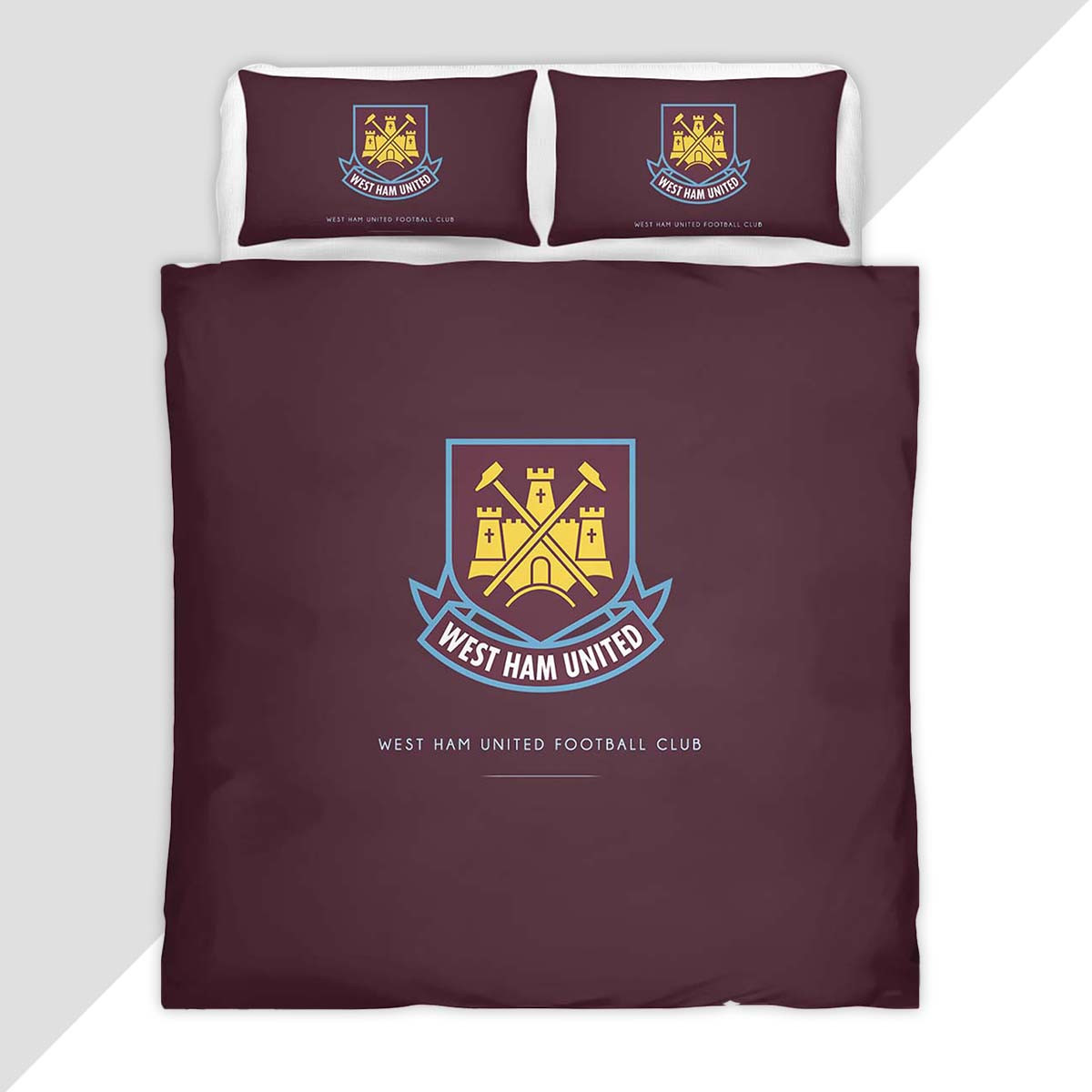 West Ham United Football Club 7 Duvet Cover - West Ham United Bedding Set
