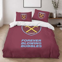 West Ham United Forever Blowing Bubbles Duvet Cover - West Ham United Bedding Set 2
