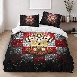 Southampton Football Club 08 Diamond Style Duvet Cover - Southampton FC Bedding Set 2