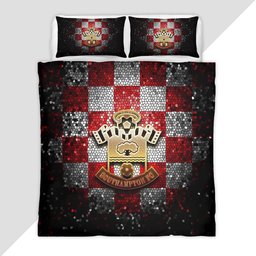 Southampton Football Club 08 Diamond Style Duvet Cover - Southampton FC Bedding Set
