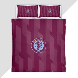 Aston Villa FC 1874 Football Club Duvet Cover - Aston Villa Bedding Set