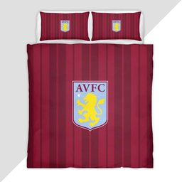 Aston Villa FC 1874 Football Club Sport Duvet Cover - Aston Villa Bedding Set