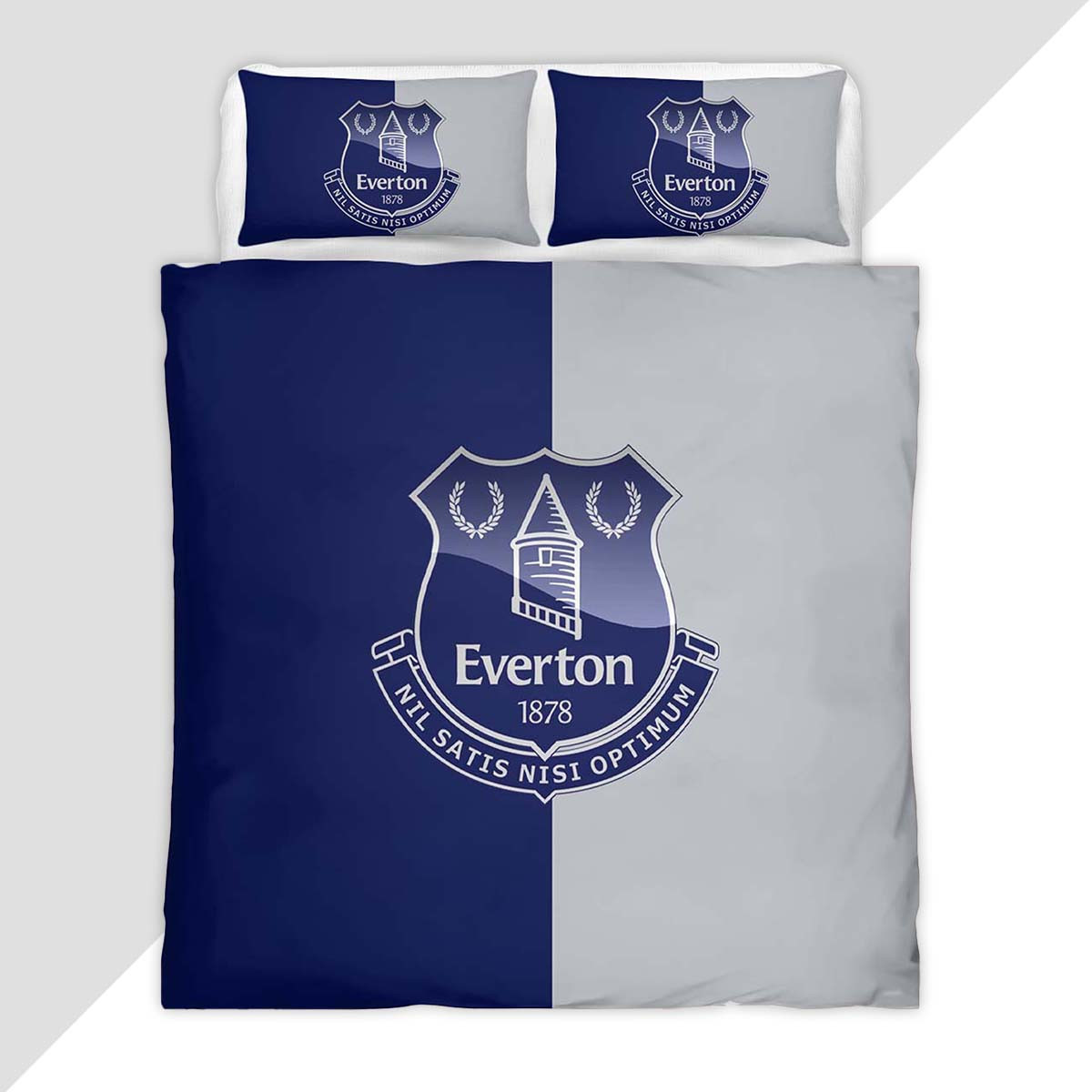 Everton FC 1878 Football Team 04 The Toffees Duvet Cover - Everton FC Bedding Set