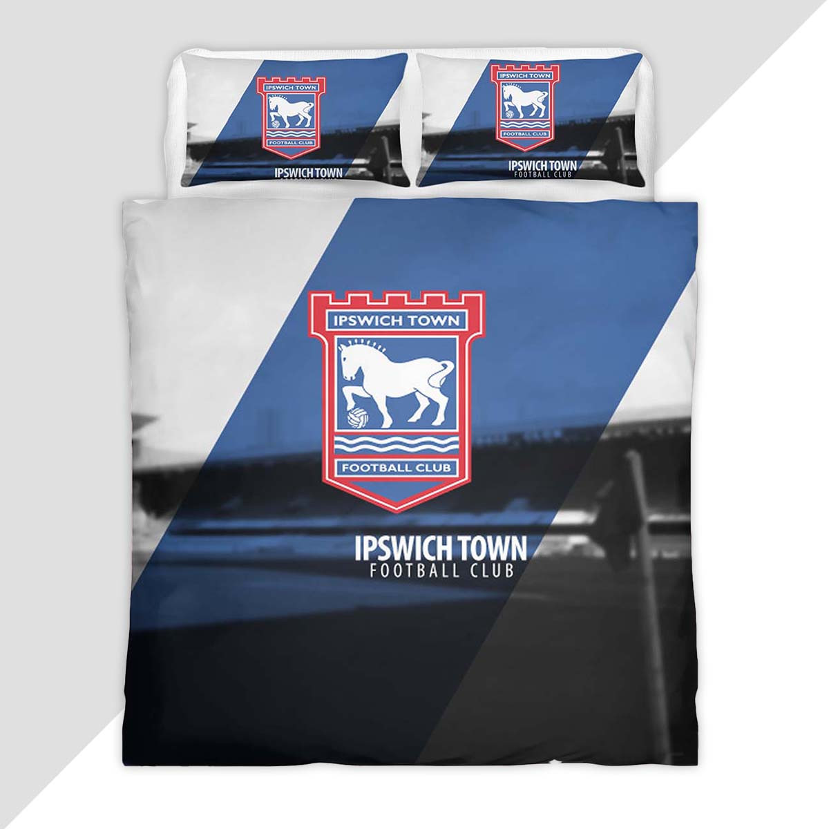 Ipswich Town Football Club 07 Duvet Cover - Ipswich Town Bedding Set
