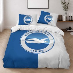Brighton Football Club 01 Duvet Cover - Brighton & Hove Albion Bedding Set 2