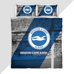 Brighton & Hove Albion Football Club 04 Duvet Cover - Brighton & Hove Albion Bedding Set