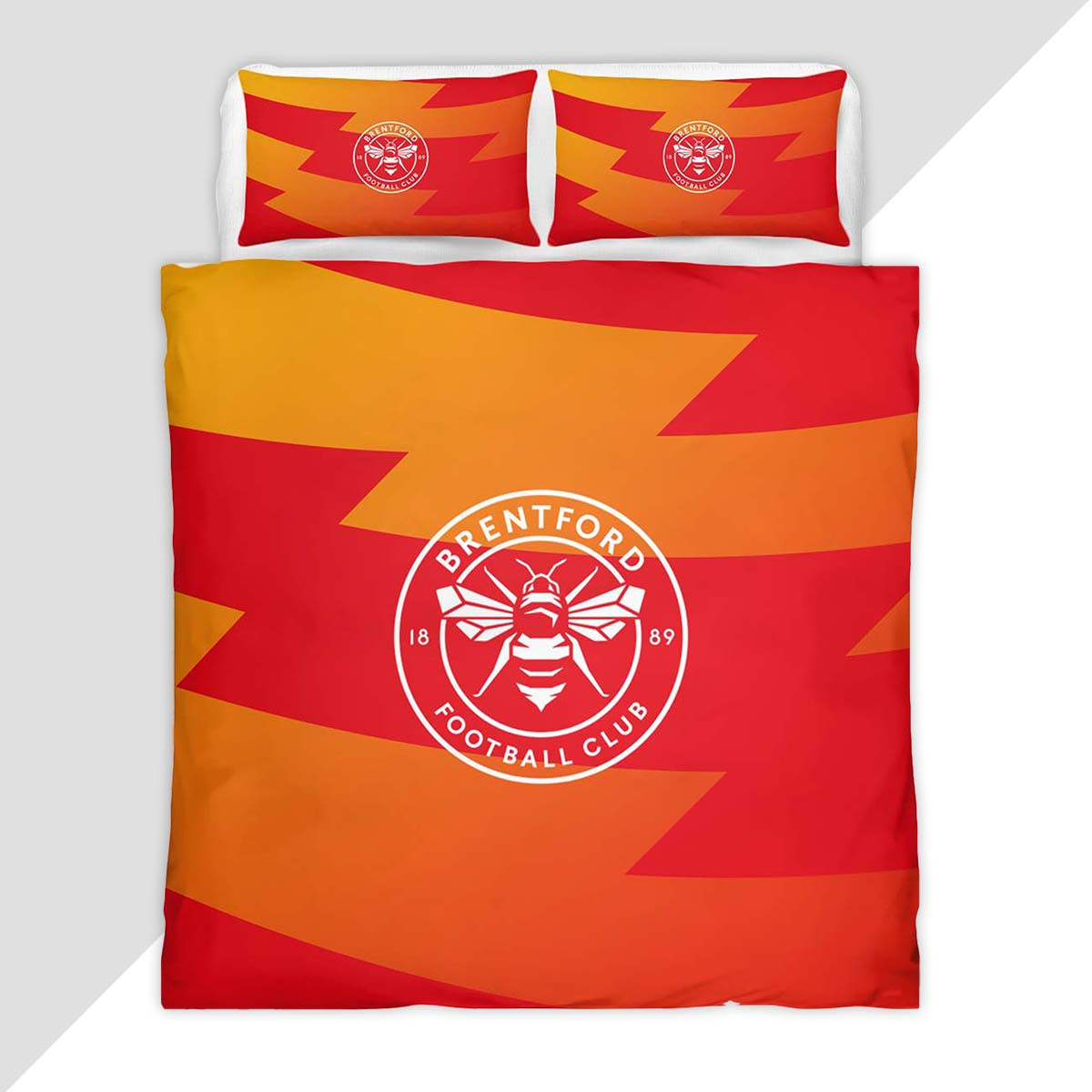 Brentford Football Club 02 Duvet Cover - Brentford FC Bedding Set