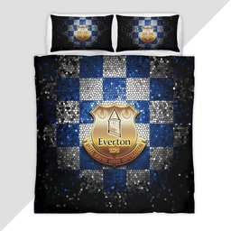 Everton FC 1878 Football Team Diamond Style Duvet Cover - Everton FC Bedding Set