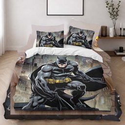 Batman Hero in dark night 01 Duvet Cover - Batman Bedding Set 2