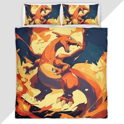 Charizard Pokemon 7 Duvet Cover - Pokemon Bedding Set