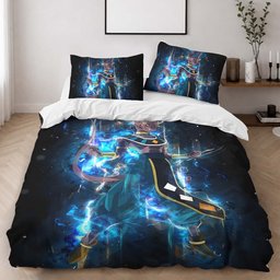 Beerus God of Destruction Dragon Ball x Fortnite Duvet Cover - Dragon Ball Bedding Set 2