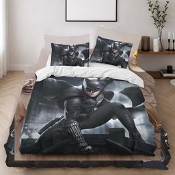 Batman Hero in dark night 14 Duvet Cover - Batman Bedding Set 2