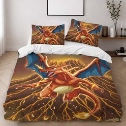 Charizard Pokemon 4 Duvet Cover - Pokemon Bedding Set 2