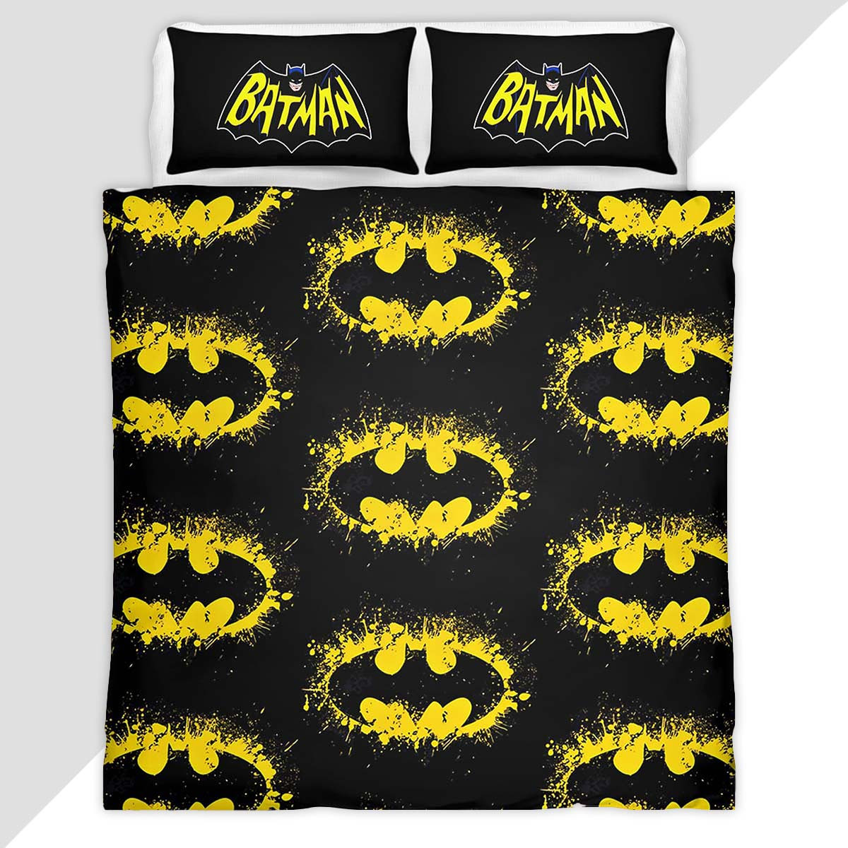 Batman Icon DC Comics 06 Duvet Cover - Batman Bedding Set