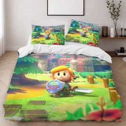 Chibi Link The Legend of Zelda Duvet Cover - The Legend of Zelda Bedding Set 2