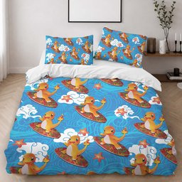 Charmander Fire Pokemon 2 Duvet Cover - Pokemon Bedding Set 2
