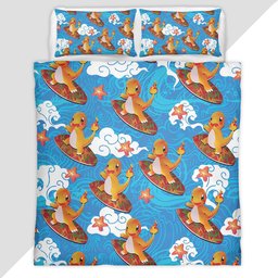 Charmander Fire Pokemon 2 Duvet Cover - Pokemon Bedding Set