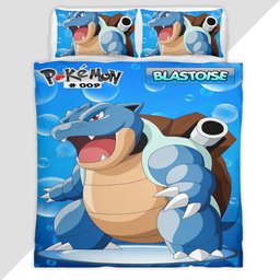 Blastoise Pokemon 2 Duvet Cover - Pokemon Bedding Set