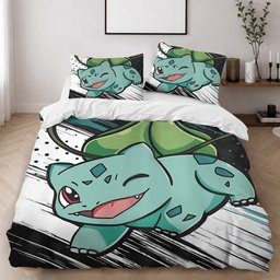 Bulbasaur Pokemon 4 Duvet Cover - Pokemon Bedding Set 2