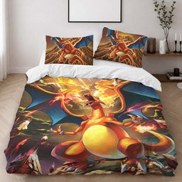 Charizard Pokemon 6 Duvet Cover - Pokemon Bedding Set 2