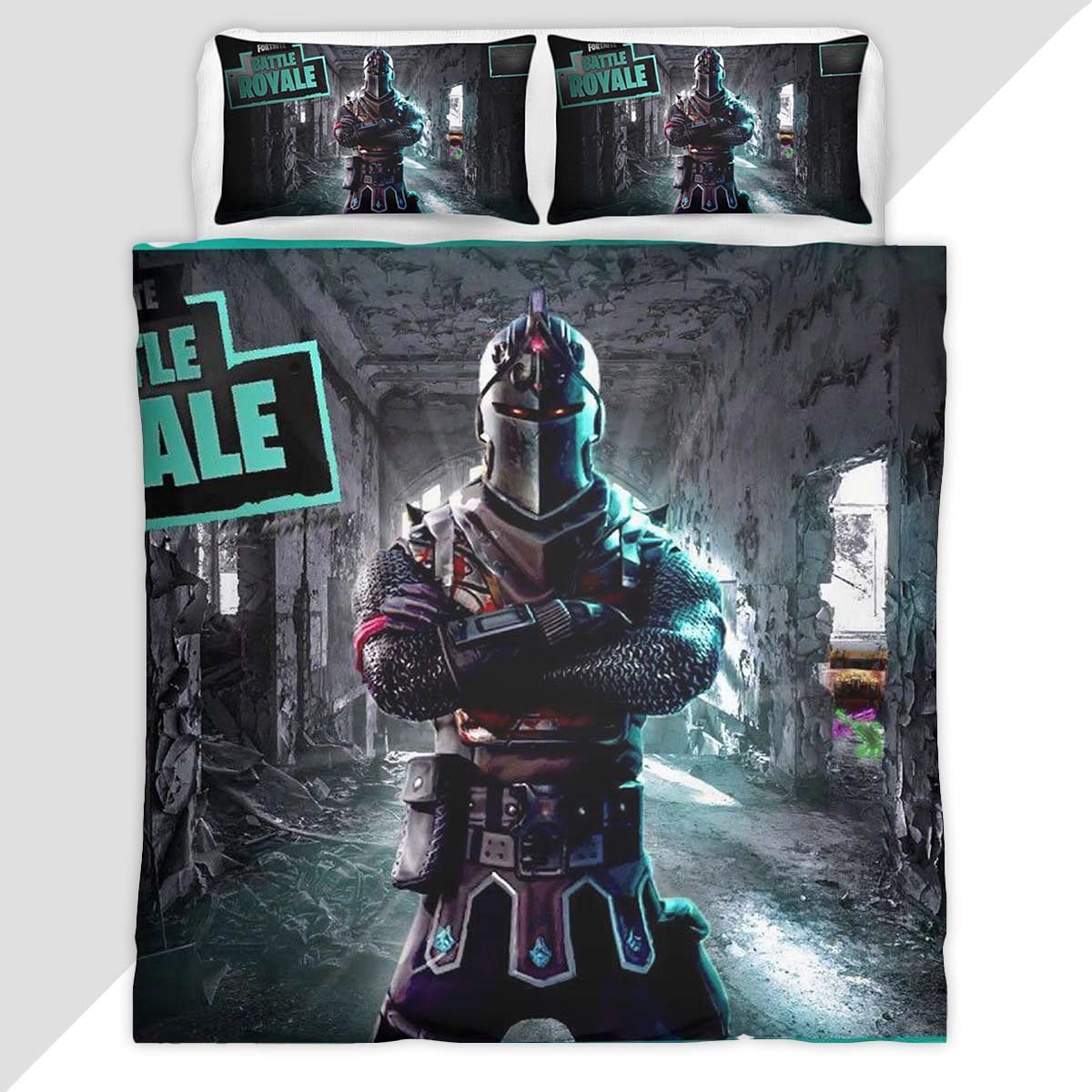 Black Knight Fortnite Skin 2 Duvet Cover - Fortnite Bedding Set