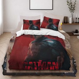 Batman Hero in dark night 5 Duvet Cover - Batman Bedding Set 2
