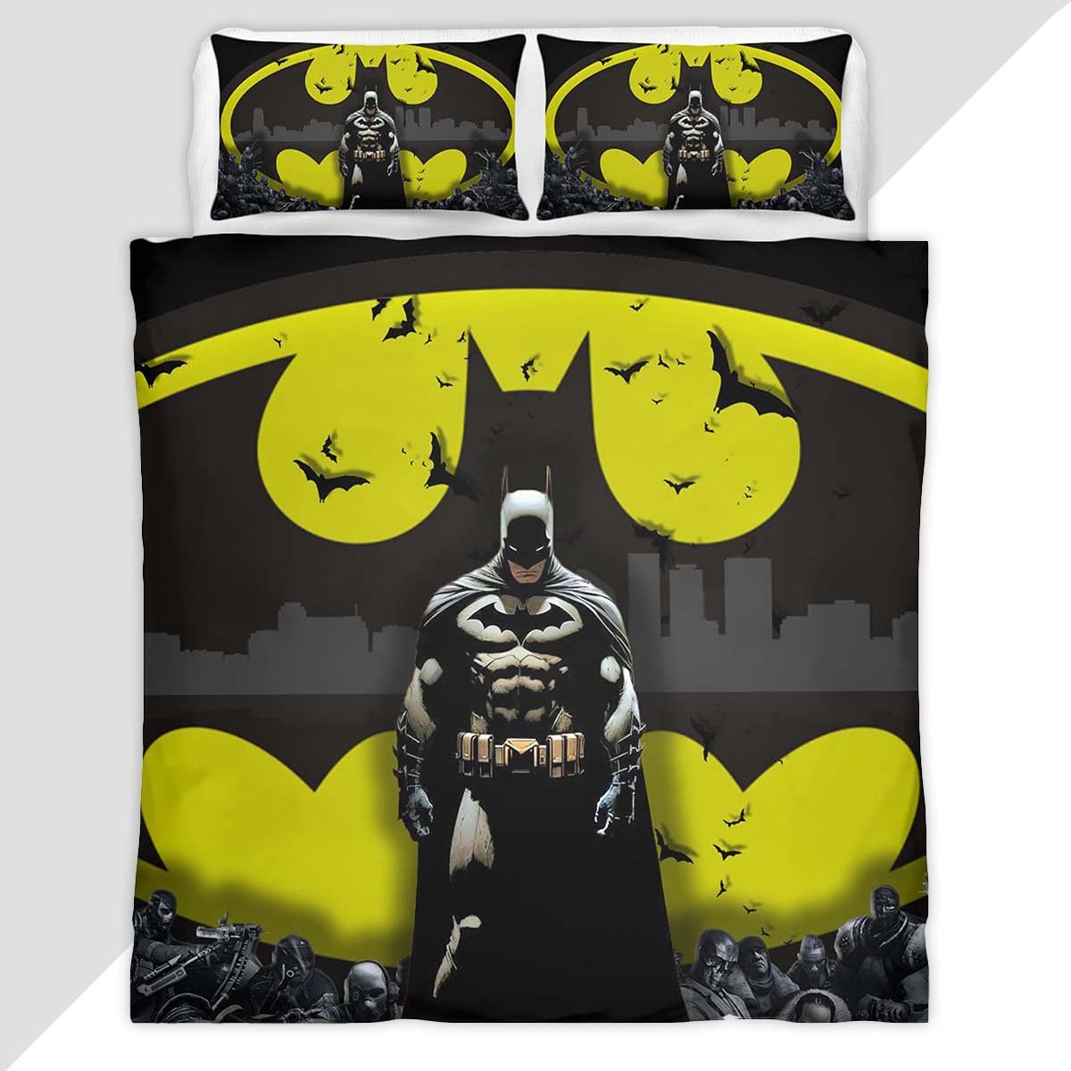 Batman DC Hero Duvet Cover - Batman Bedding Set