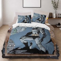 Batman Hero in dark night 8 Duvet Cover - Batman Bedding Set 2