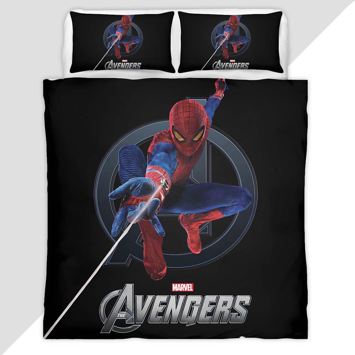 Avengers Spider-Man Duvet Cover - Avengers Bedding Set