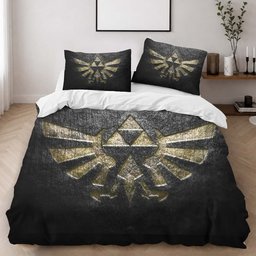 Triforce The Legend of Zelda Stone Duvet Cover - The Legend of Zelda Bedding Set 2