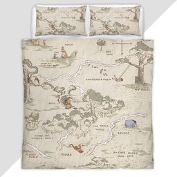 Winnie the Pooh And Friends Duvet Cover - Winnie the Pooh Bedding Set