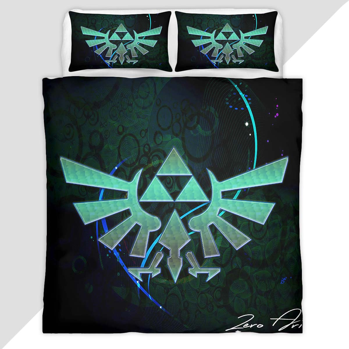 Triforce The Legend of Zelda Duvet Cover - The Legend of Zelda Bedding Set