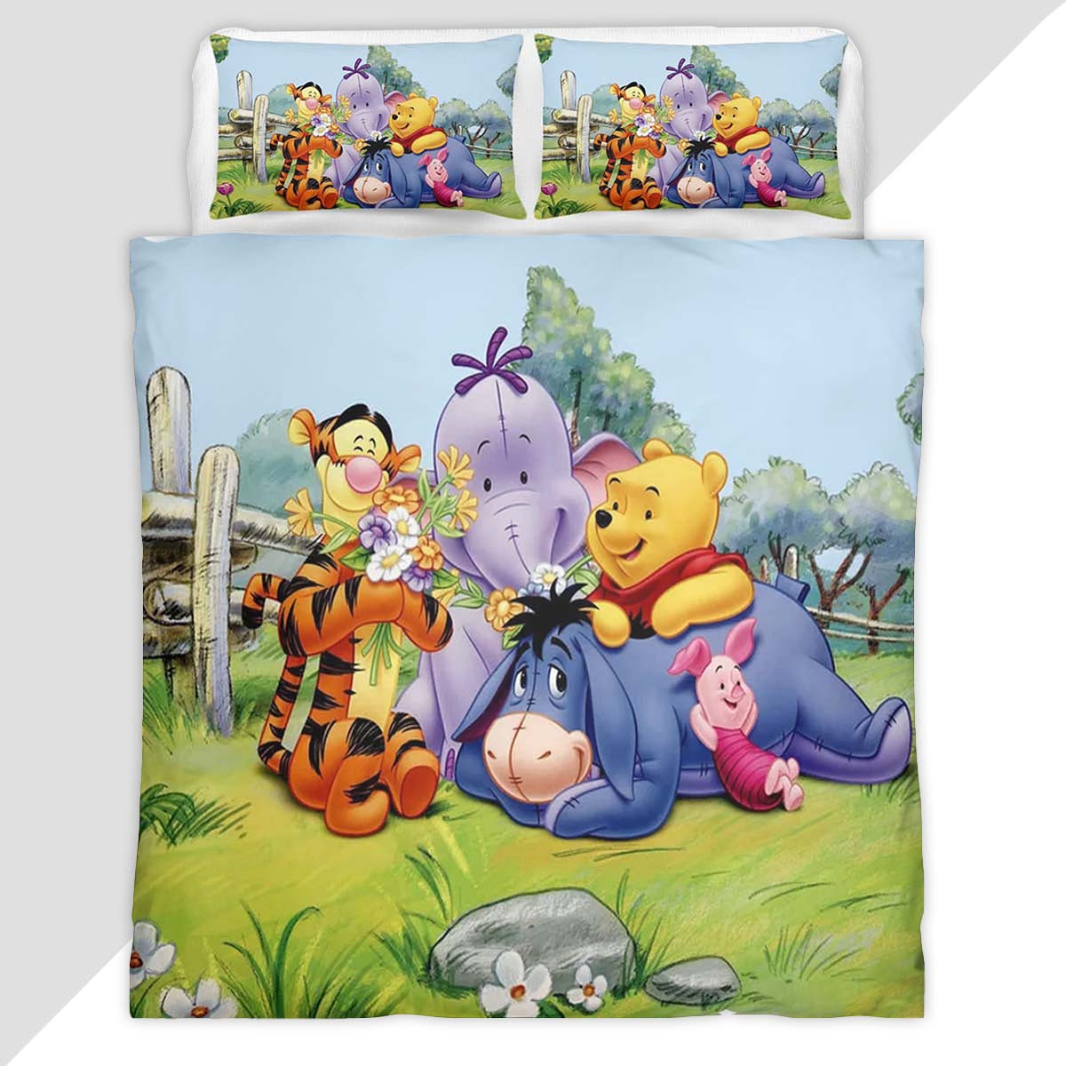 Winnie The Pooh 02 Duvet Cover - Winnie the Pooh Bedding Set