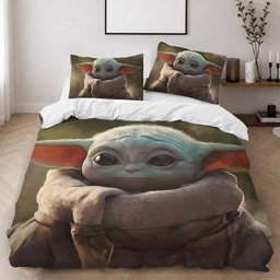 Baby Yoda Star Wars 6 Duvet Cover - Star Wars Bedding Set 2
