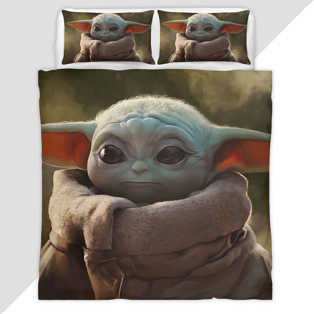 Baby Yoda Star Wars 6 Duvet Cover - Star Wars Bedding Set