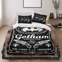 Batman Dark Night Gotham City Duvet Cover - Batman Bedding Set 2