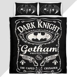 Batman Dark Night Gotham City Duvet Cover - Batman Bedding Set