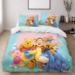 Winnie the Pooh And Friends 8 Duvet Cover - Winnie the Pooh Bedding Set 2