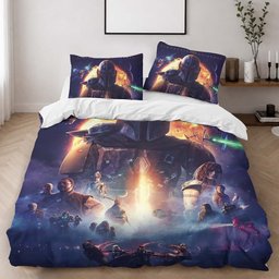 The Mandalorian All Characters 1001 Duvet Cover - Star Wars Bedding Set 2