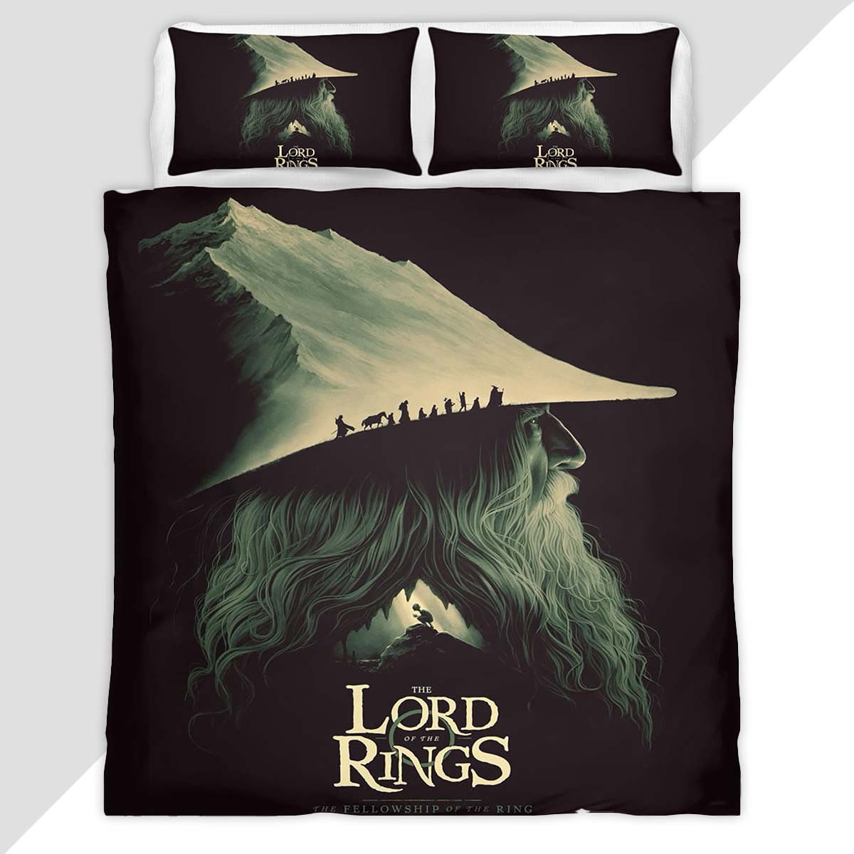 The Lord Of The Rings The Fellowship Of The Ring 2 Duvet Cover - The Lord of the Rings Bedding Set