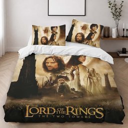 The Lord of The Rings The Two Towers The Journey Continues Duvet Cover - The Lord of the Rings Bedding Set 2