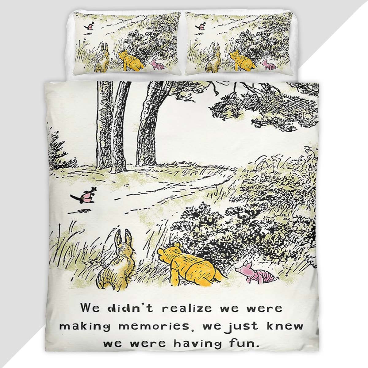 Winnie the Pooh And Friends 16 Duvet Cover - Winnie the Pooh Bedding Set