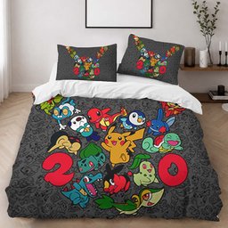 All Pokemon 1 Duvet Cover - Pokemon Bedding Set 2