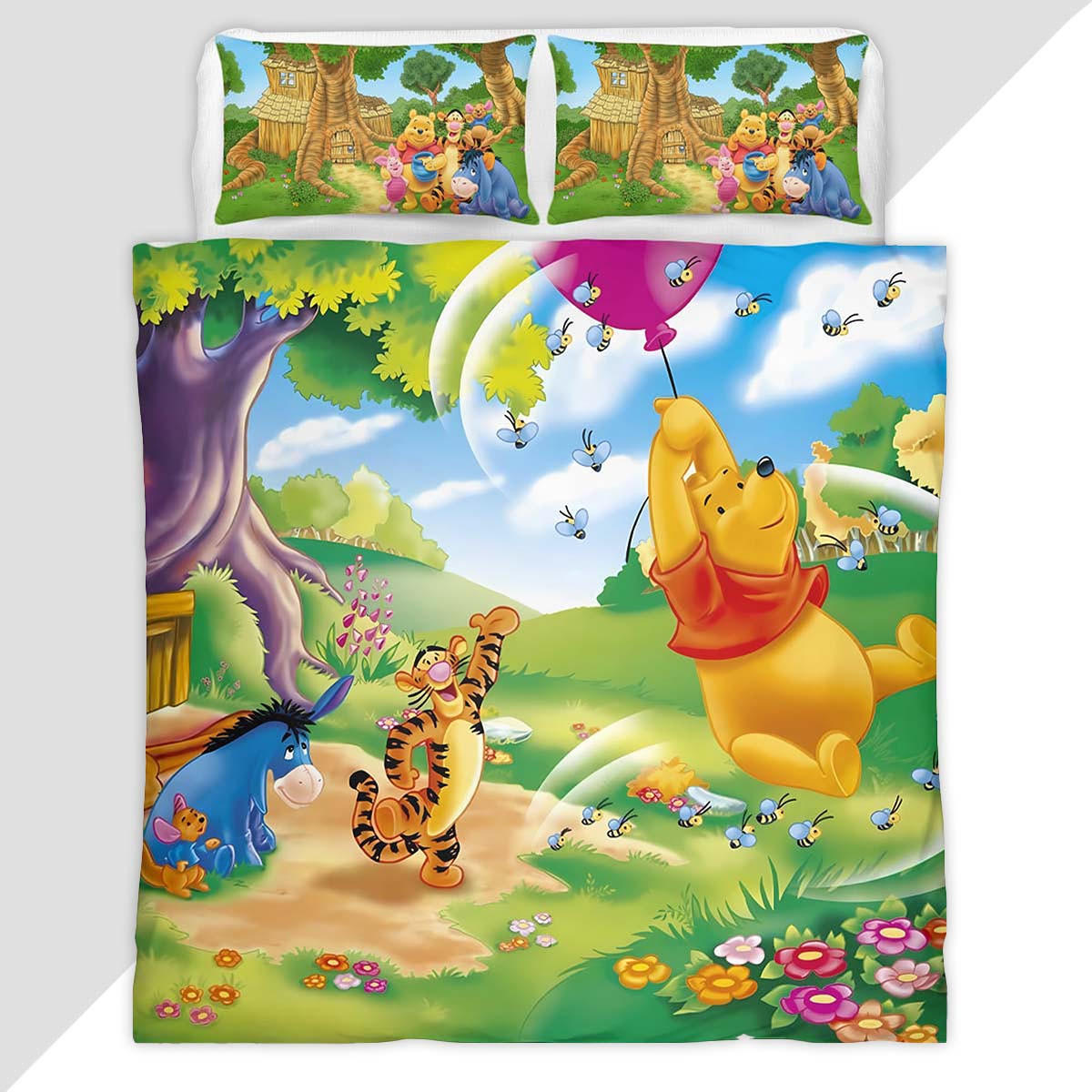 Winnie the Pooh And Friends 10 Duvet Cover - Winnie the Pooh Bedding Set