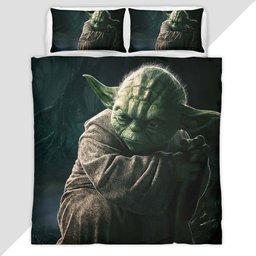 Yoda Grogu Star Wars Duvet Cover - Star Wars Bedding Set