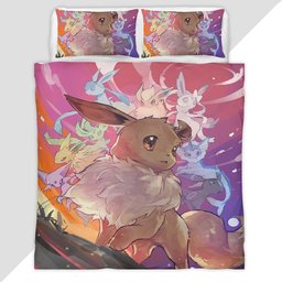 All Eevee Evolutions Pokemon 1008 Duvet Cover - Pokemon Bedding Set